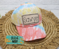 Toddler and Youth Name Hat
