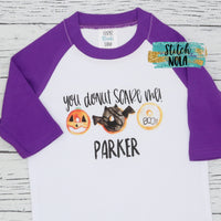 Personalized You Donut Scare Me Printed Shirt