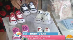 Monogrammed Chuck Taylor Classic Converse Shoes - Toddler & Youth