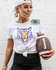 Tiger with Lightning Bolt Printed Tee