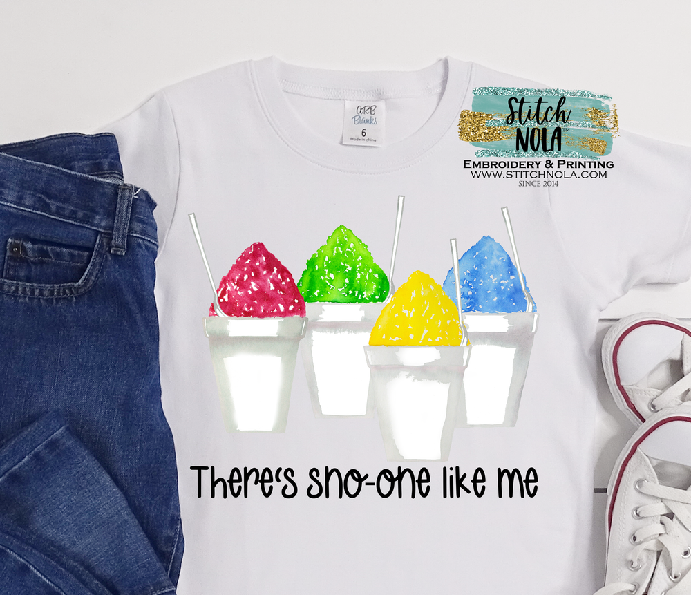 Colorful Snowball Trio Printed Tee