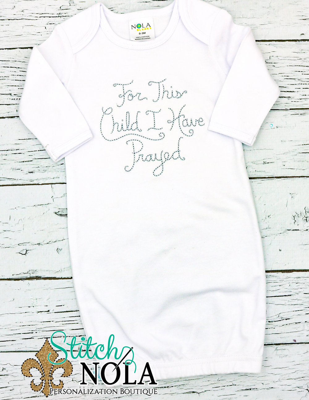 Personalized For This Child We Prayed Sketch Shirt