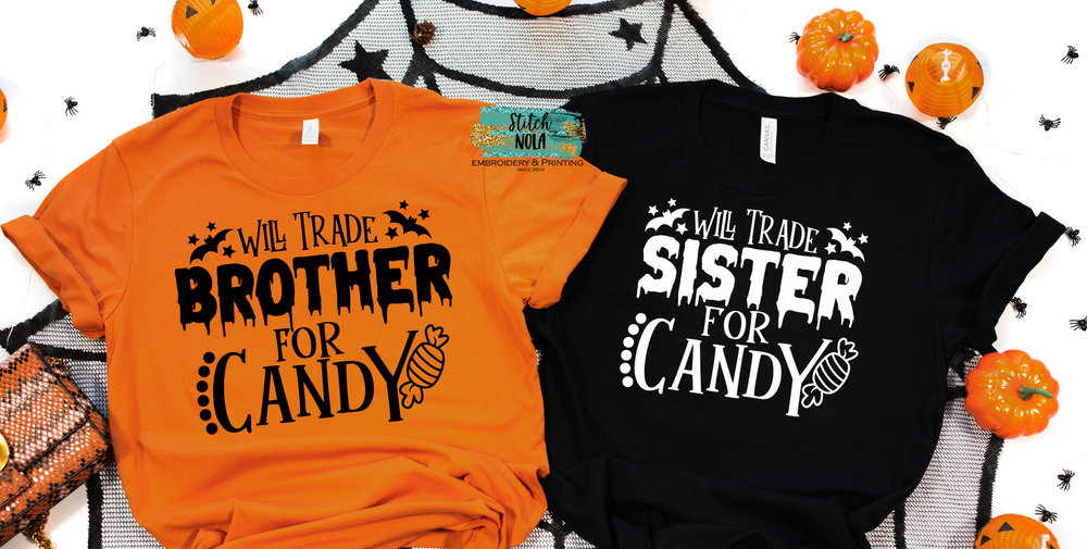 Will Trade Brother or Sister for Candy Printed Tee